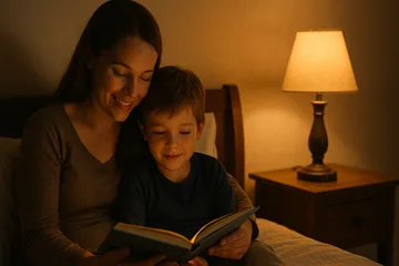 Imagine pentru articolul: Poveștile de seară și darul prezenței